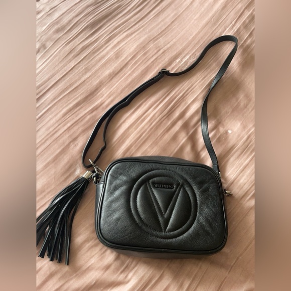 Valentino By Mario Valentino Handbags - Valentino by Mario Valentino - Mia logo leather camera bag